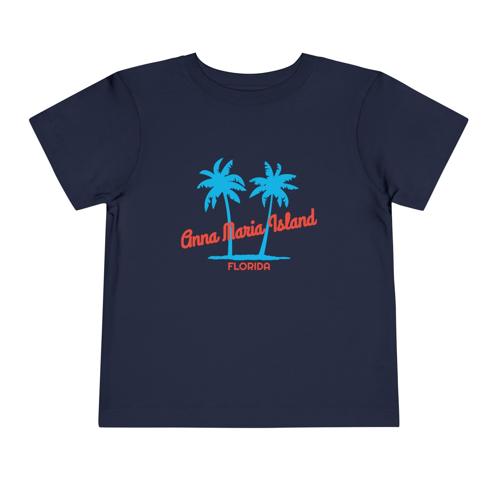 Anna Maria Island Florida Toddler TShirt Retro Palm Tree Toddler Anna Maria Island Shirt Personalization Available Graphic Tee – Feel-Good Design · Must-Have Style