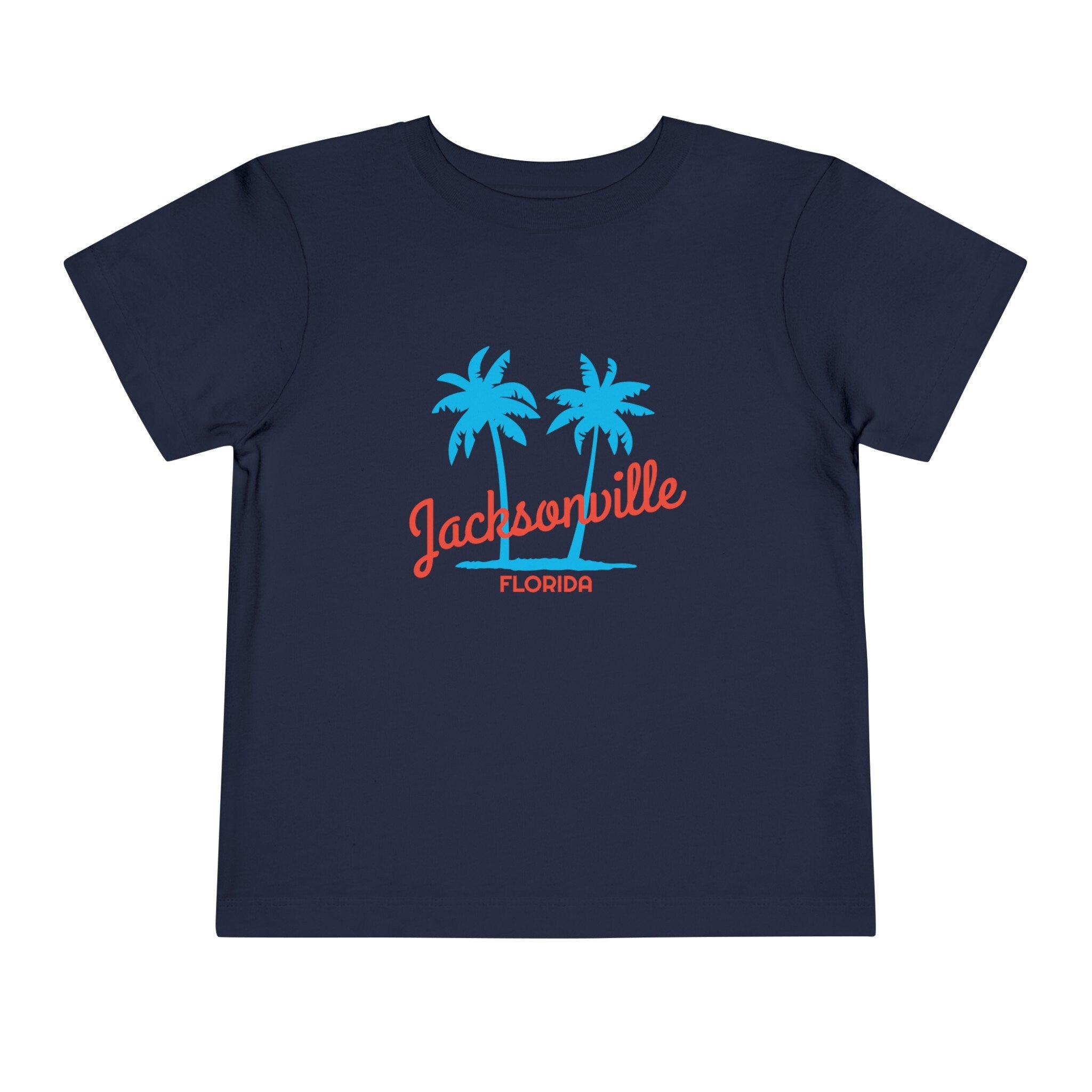Jacksonville Florida Toddler TShirt Retro Palm Tree Toddler Jacksonville Shirt Personalization Available Graphic Tee – Feel-Good Design · Great Gift For Fans