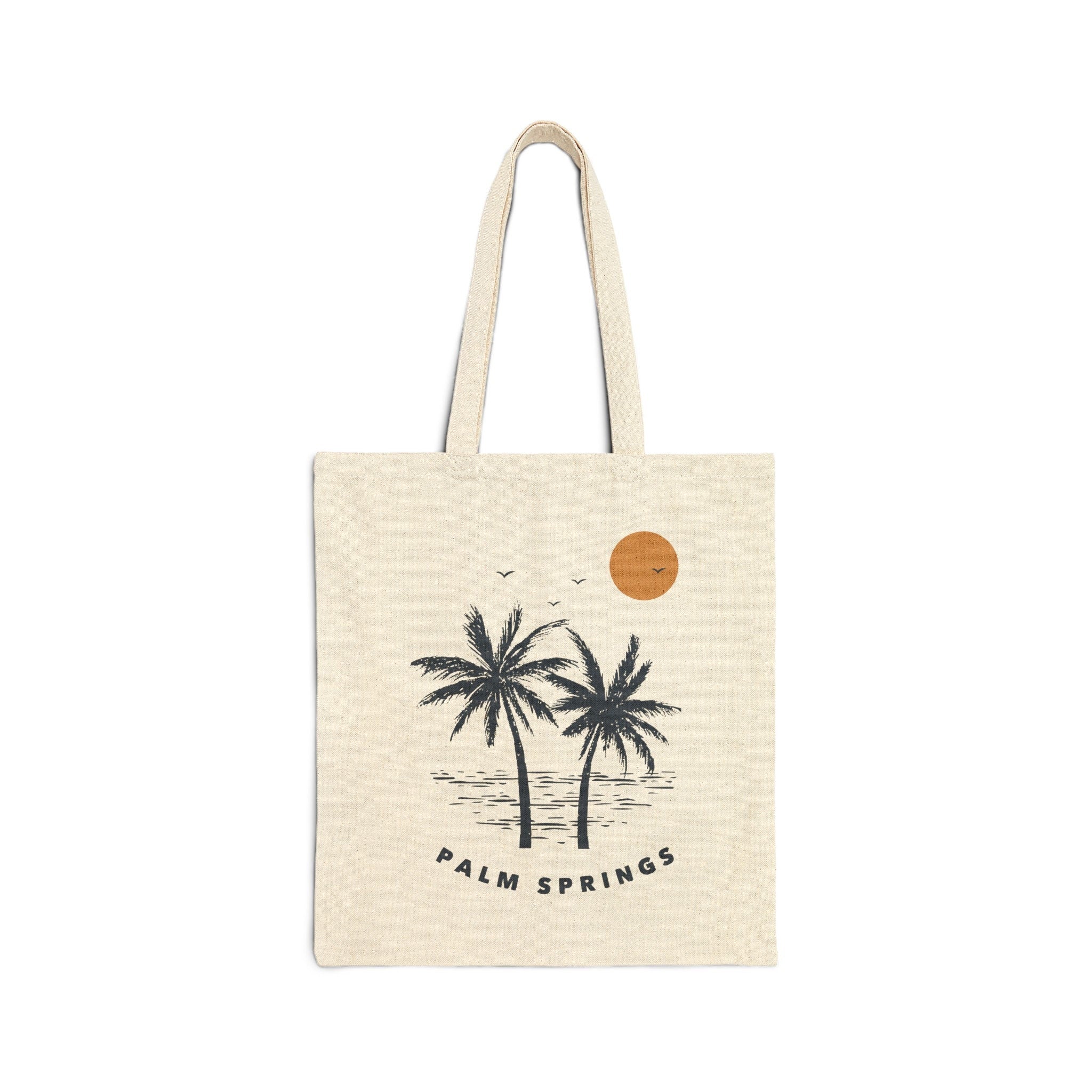 Palm Springs California Tote Bag Cotton Canvas Palm Springs Bag Personalization Available Tote Bag – Bold Style · Trending Graphic Apparel