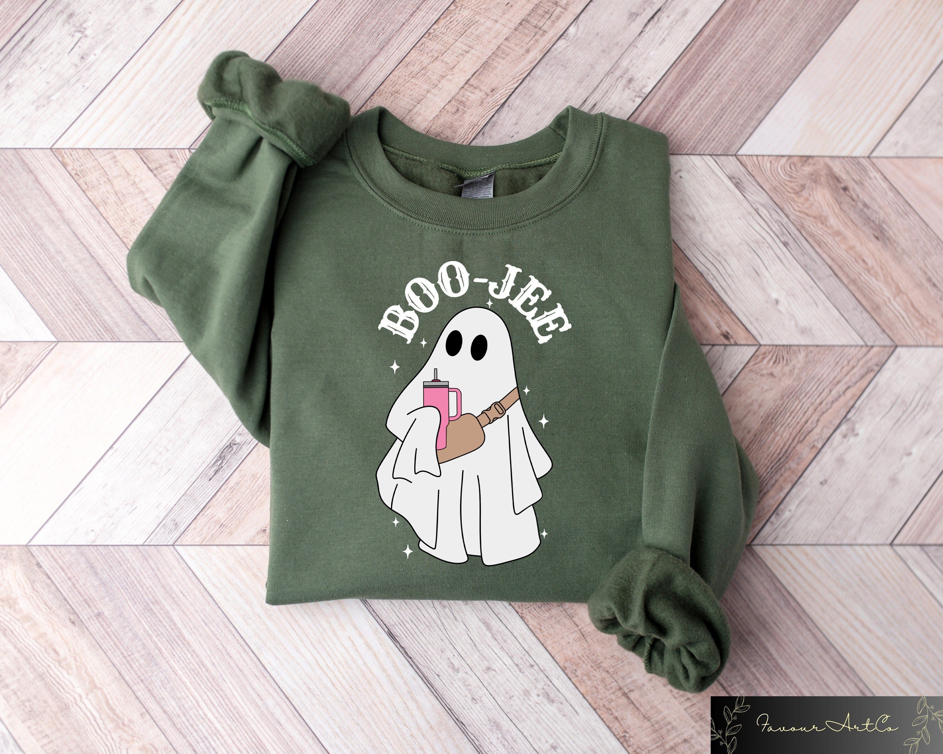 Halloween Ghost Sweatshirt Boo Jee Ghost Shirt Halloween Gifts Spooky Ghost Hoodie Spooky Season Ghost Sweater Spooky Vibes Shirt Hoodie – Everyday Comfort · Must-Have Style