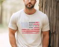 Dad USA Flag Patriotic Shirt Fathers Day Gift For Father T Shirt Gifts For Dad Patriotic Shirts For Men Best Dad Gifts Father Day Shirt Graphic Tee – Warm & Stylish · Perfect For Daily Wear