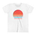 Arkansas Youth Shirt Retro 80s Arkansas Kid39s TShirt Personalization Available Graphic Tee – Warm & Stylish · High-Quality Print
