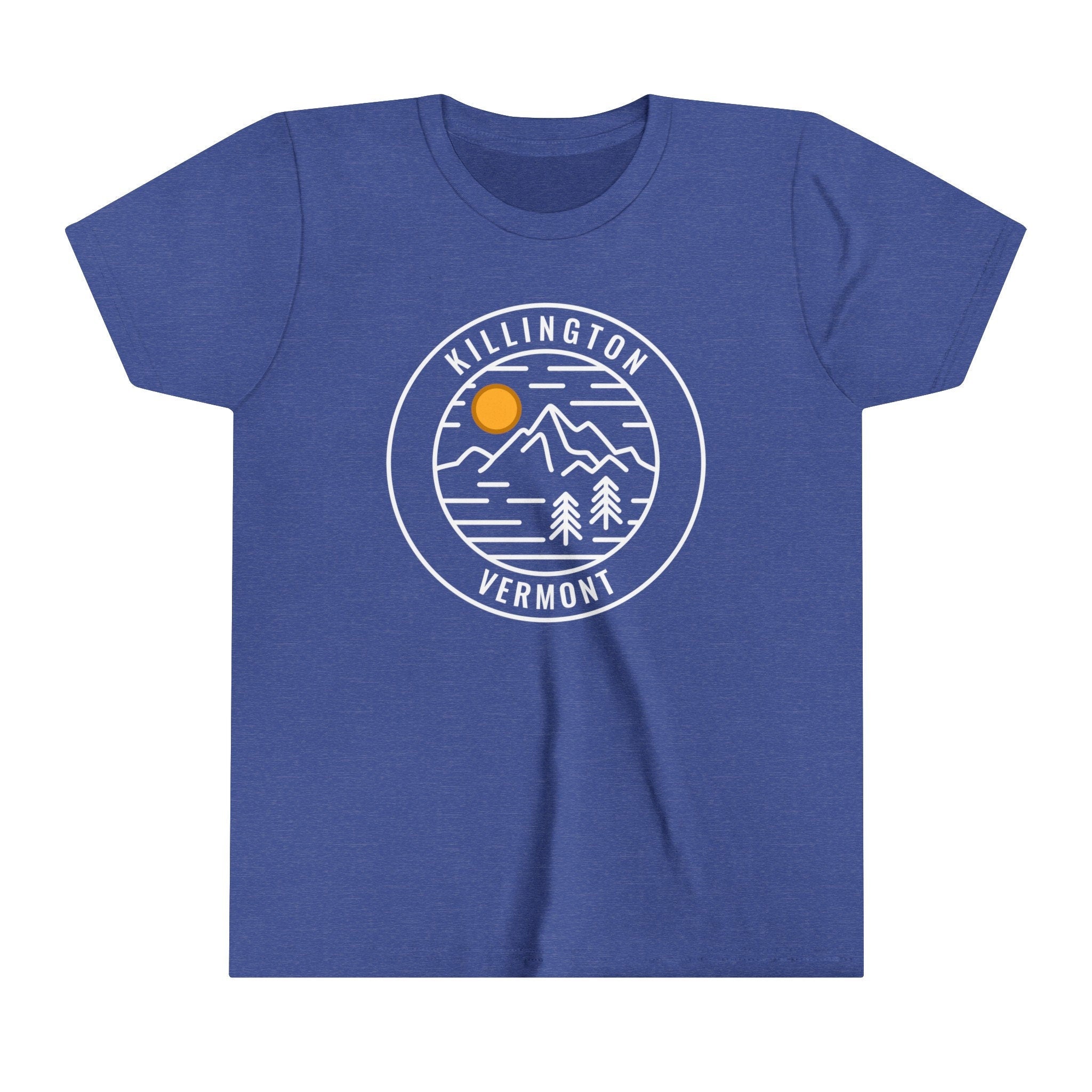 Killington Vermont Youth Shirt Retro Mountain Killington Kid39s TShirt Personalization Available Graphic Tee – Easygoing Wear · Great Gift For Fans