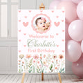 Wildflower Birthday Welcome Sign Wildflower Birthday Welcome Poster Girl 1st Birthday Little Wildflower Welcome Printable Sign Boho WL23 Graphic Tee – Soft Feel · Top Pick For Any Outfit