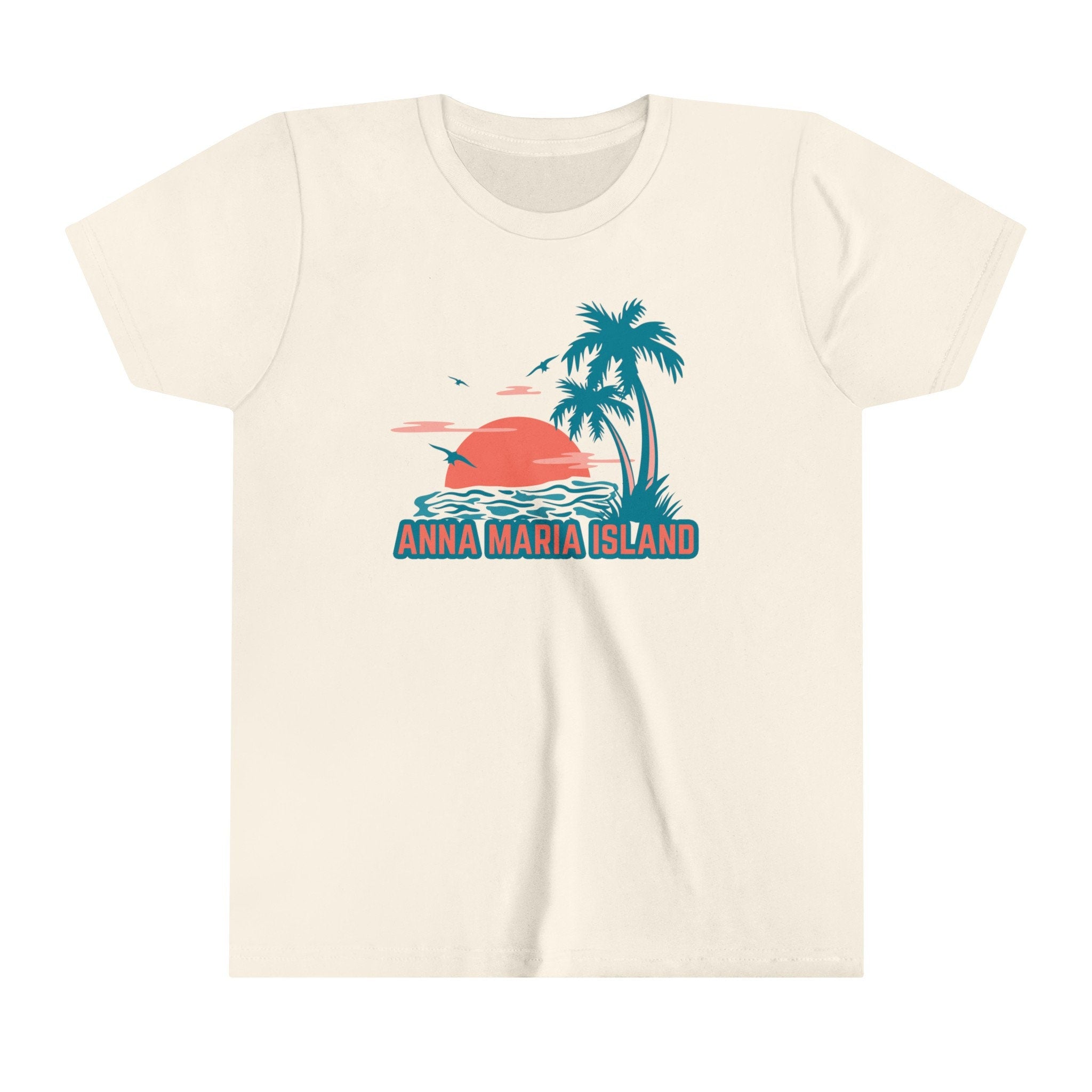 Anna Maria Island Florida Youth Shirt Retro Palm Tree Anna Maria Island Kid39s TShirt Personalization Available Graphic Tee – Everyday Comfort · Top Pick For Any Outfit