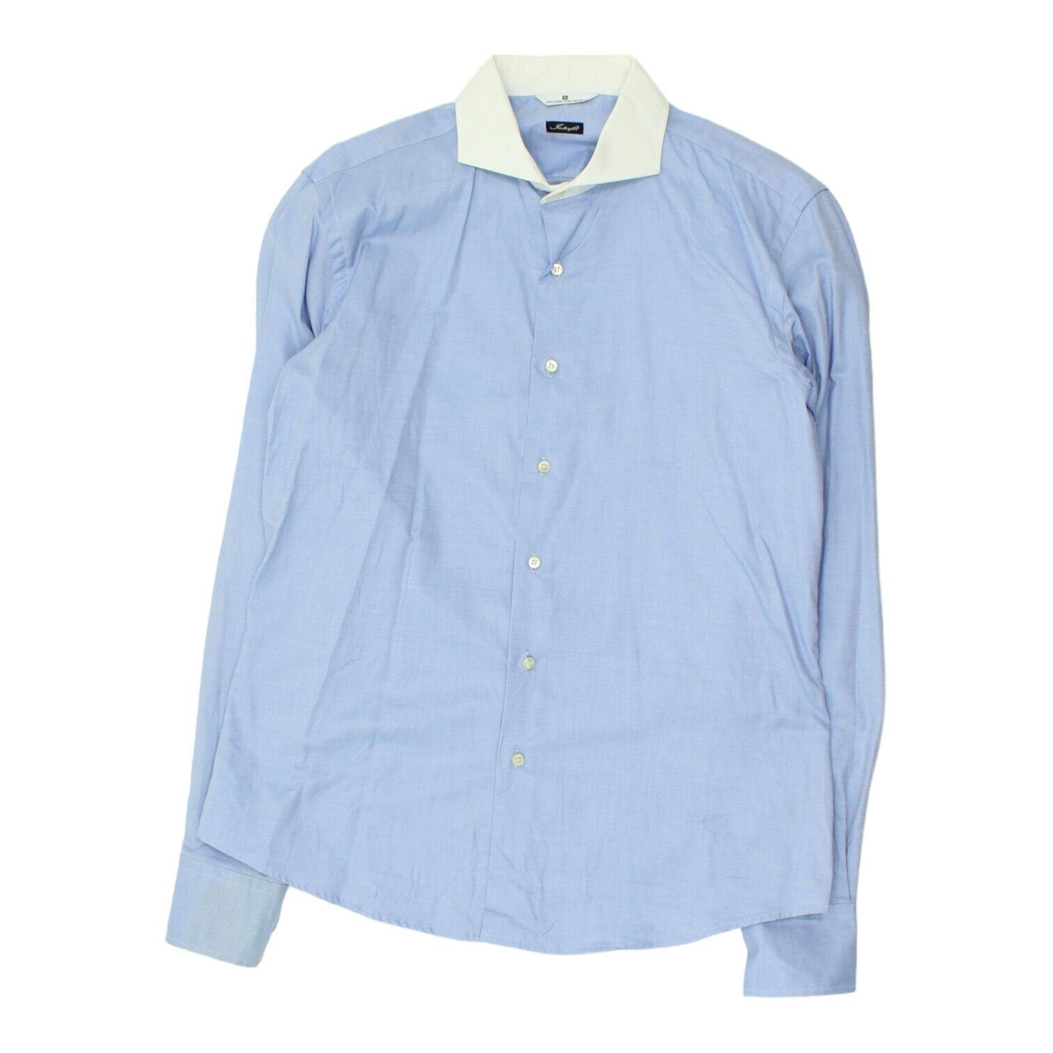 Pierre Balmain Mens Blue Cutaway Collar Shirt Vintage High End Designer VTG Graphic Tee – Warm & Stylish · Trending Graphic Apparel