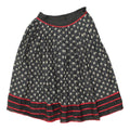 Byblos Womens Black Patterned Pleated Midi Skirt Vintage High End Designer VTG Graphic Tee – Soft Feel · High-Quality Print