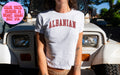 Albanian Albania Baby Tee SNUG FIT Gifts Shirt Tshirt for Her Women Trendy Aesthetic 90s Y2K Summer Pink Blue White Sport Grey Graphic Tee – Feel-Good Design · Must-Have Style