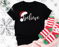 Believe Christmas Shirt Christmas Believe Shirt Christmas Trendy Shirt Christmas T Shirt Christmas Family Shirt Holiday Christmas Shirt Graphic Tee – Aesthetic Look · High-Quality Print