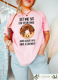 Let Me Sit On Your Face And Glaze You Like A Donut T Shirt Funny Rude T Shirt Sarcasm Quotes Humorous Shirt Funny Women Novelty T shirt Graphic Tee – Feel-Good Design · Must-Have Style