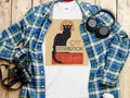 Cat Distribution System Graphic T Shirt Funny Cat Lover Shirt Creative Cat Art Tee Trendy Cat Design Perfect Gift for Cat Lover Graphic Tee – Everyday Comfort · Trending Graphic Apparel