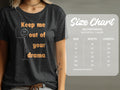 Keep me out of your drama Stick Figure Graphic Tee Funny Stickman T Shirt Humorous Slogan Shirt Casual Graphic Top Graphic Tee – Warm & Stylish · Top Pick For Any Outfit