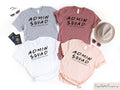 Admin Squad Shirt Office Squad Shirts Office Team Shirts School Secretary Shirt Administrative Assistant Shirt School Office Staff Tees Graphic Tee – Soft Feel · Perfect For Daily Wear