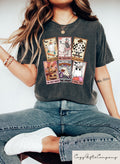 Ghost Tarot Card Halloween Shirt Retro Halloween Tshirt Ghost Halloween T Shirt For Women Spooky Season Halloween Gift Ghost Sweatshirt Sweatshirt – Aesthetic Look · Great Gift For Fans