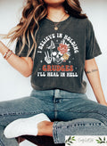 I Believe in Holding Grudges I39ll Heal in Hell Shirt Sugar Skull Sweatshirt Sarcastic Hoodie Funny Shirts With Sayings Retro Comfort Tee Hoodie – Premium Graphic · Perfect For Daily Wear