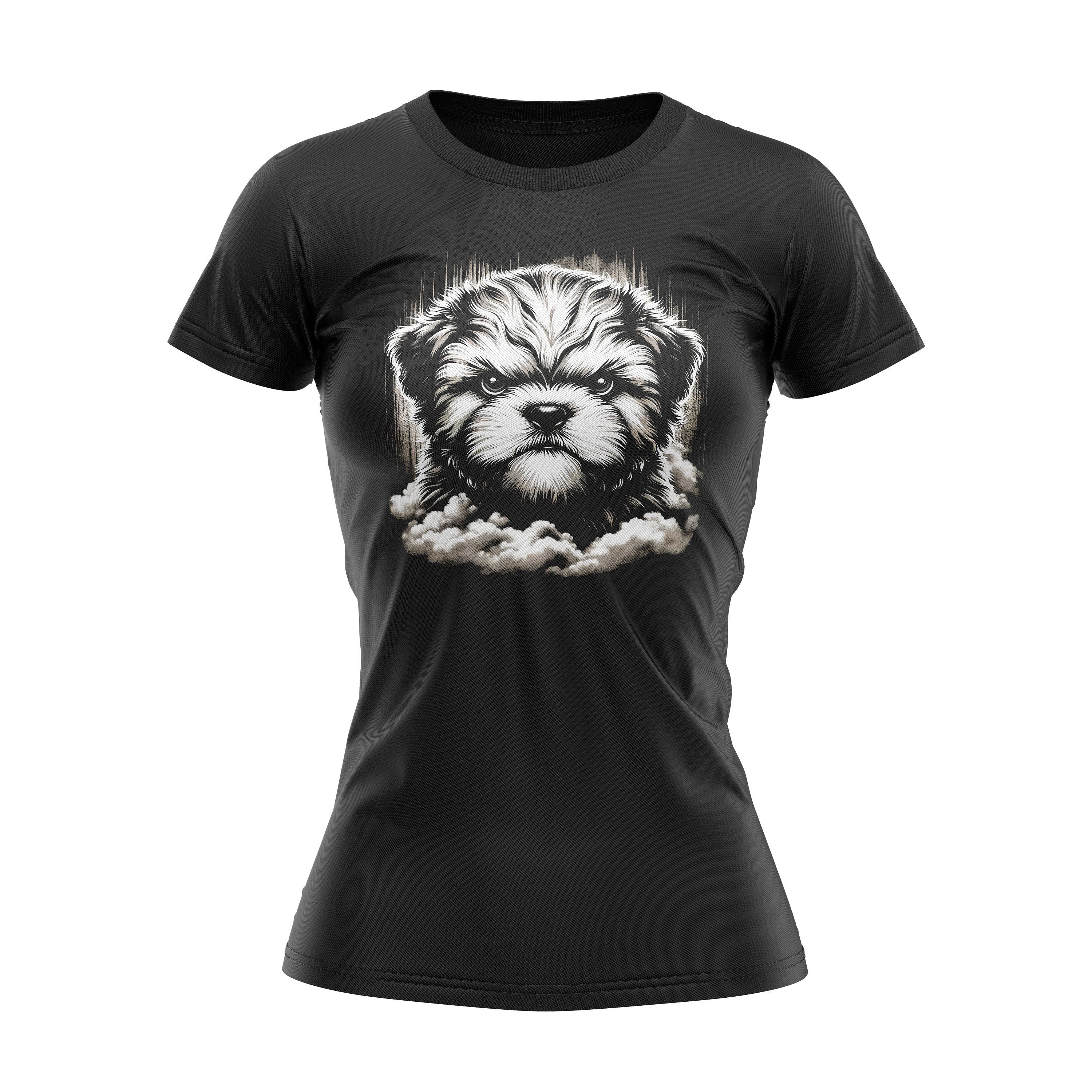 Smelly Angry Dog Womens T Shirt Graphic Tee – Premium Graphic · High-Quality Print