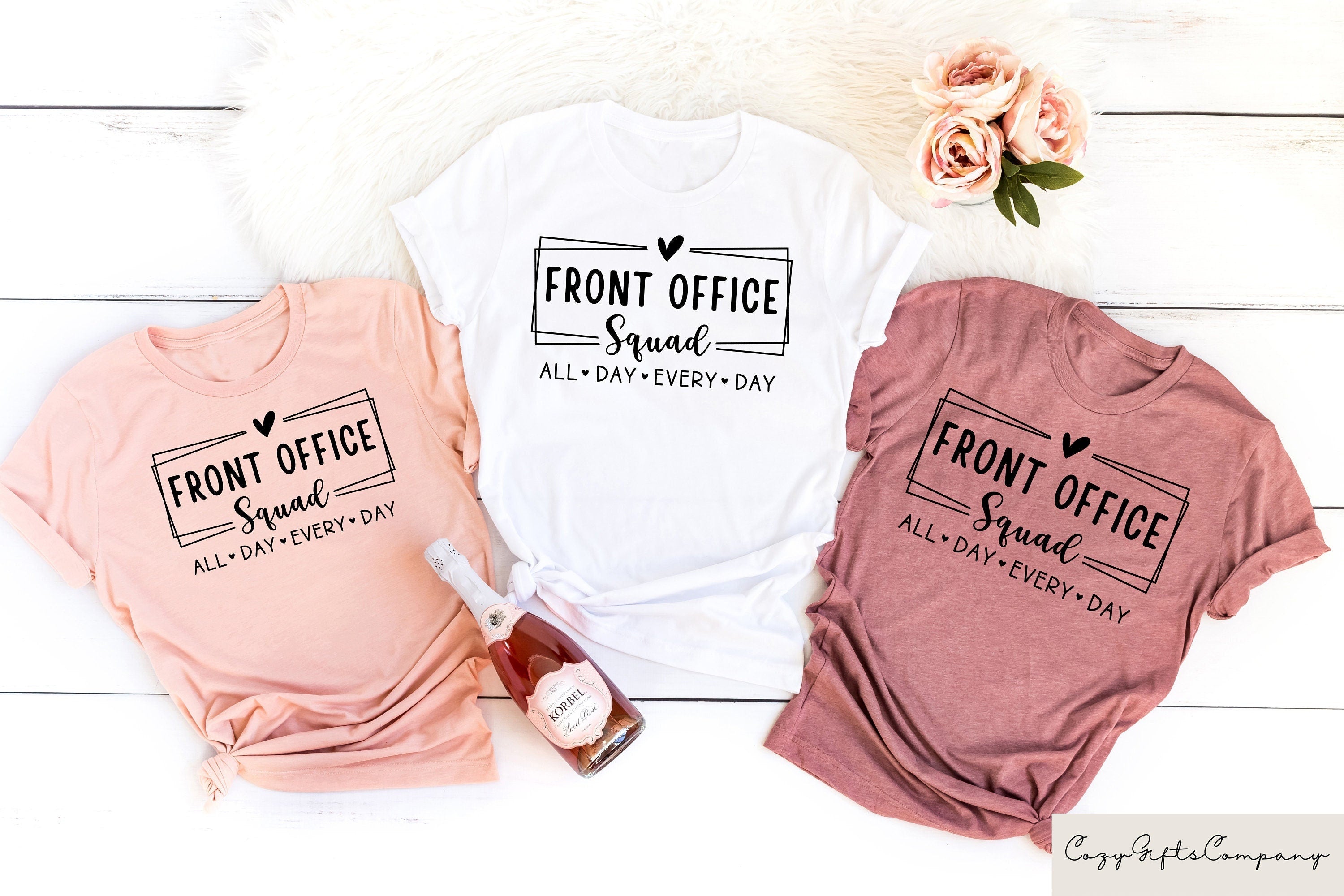 Front Office Squad Shirt Front Office Shirt Secretary Shirt Administrative Assistant Shirt Crew Shirt Office Staff Appreciation Gift Graphic Tee – Everyday Comfort · Must-Have Style