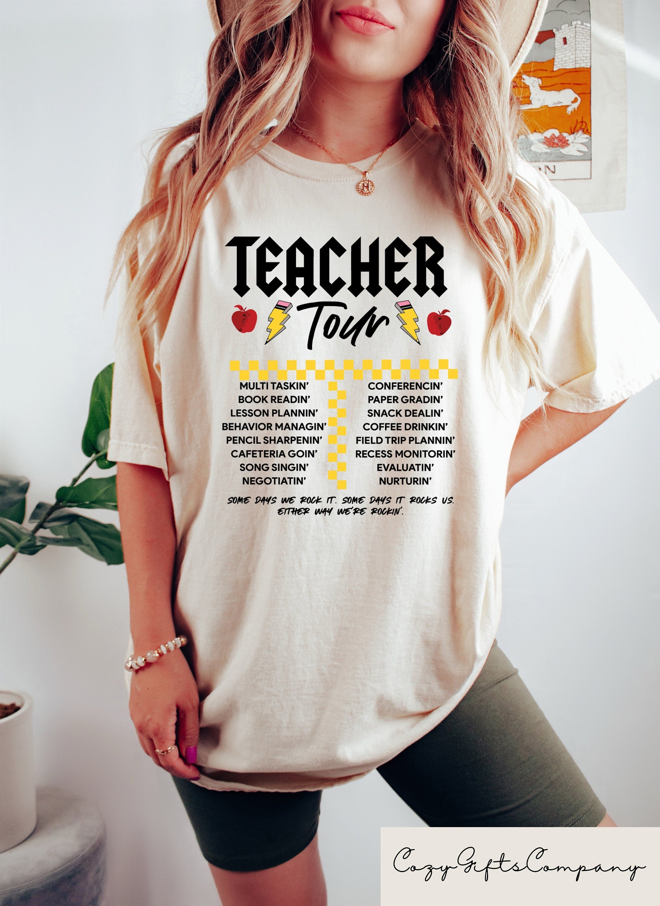 Retro Teacher Tour Shirt Gift For Teacher Teacher Tour Shirt End Of Year Shirt Teacher Gift Back To School Shirt Graphic Tee – Premium Graphic · Top Pick For Any Outfit