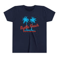 Myrtle Beach South Carolina Youth Shirt Retro Palm Tree Myrtle Beach Kid39s TShirt Personalization Available Graphic Tee – Soft Feel · High-Quality Print