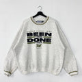 Vintage 90s US Army Sweatshirt Military Army Crewneck Camp Gordon Sweater Pullover Military United State Army Print Logo Grey XLarge Sweatshirt – Aesthetic Look · Great Gift For Fans