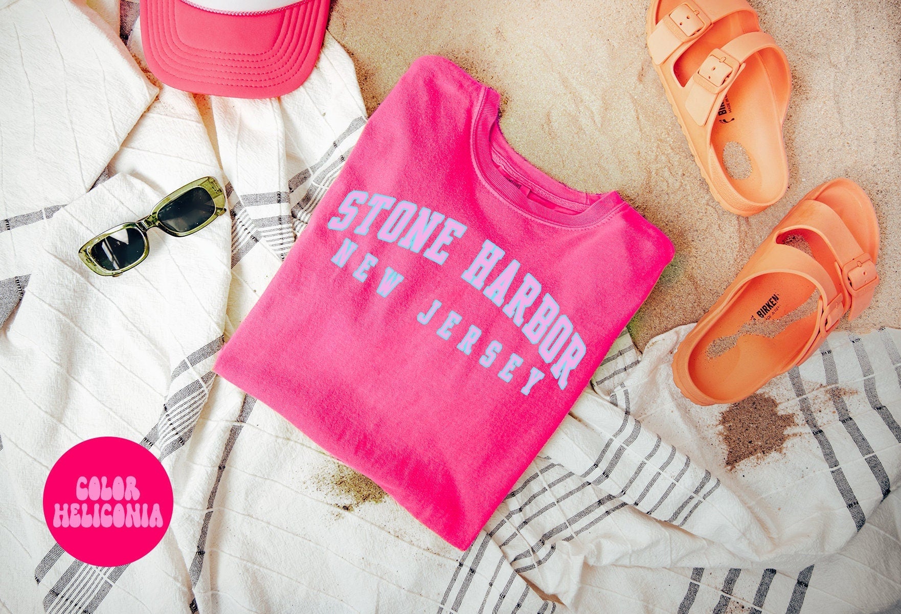 Stone Harbor New Jersey NJ Moving Trip Vacation Shirt Girls Trip Gifts for Her Comfort Colors Tshirt Crewneck Tee Women Jersey – Warm & Stylish · High-Quality Print