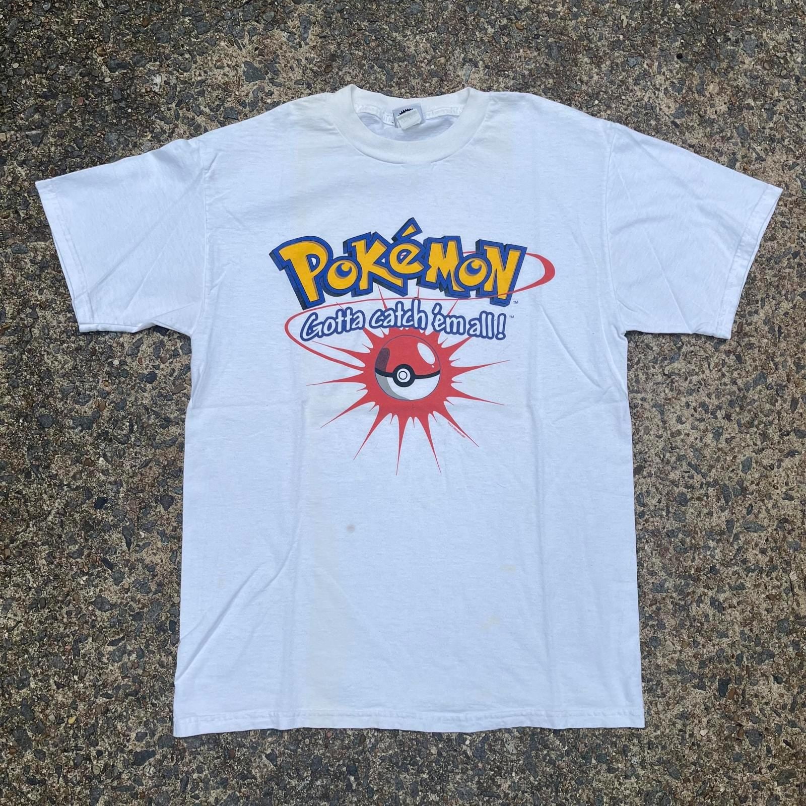 Vintage Pokmon Gotta Catch em All Pok Ball Adult M Shirt Graphic Tee – Soft Feel · Must-Have Style
