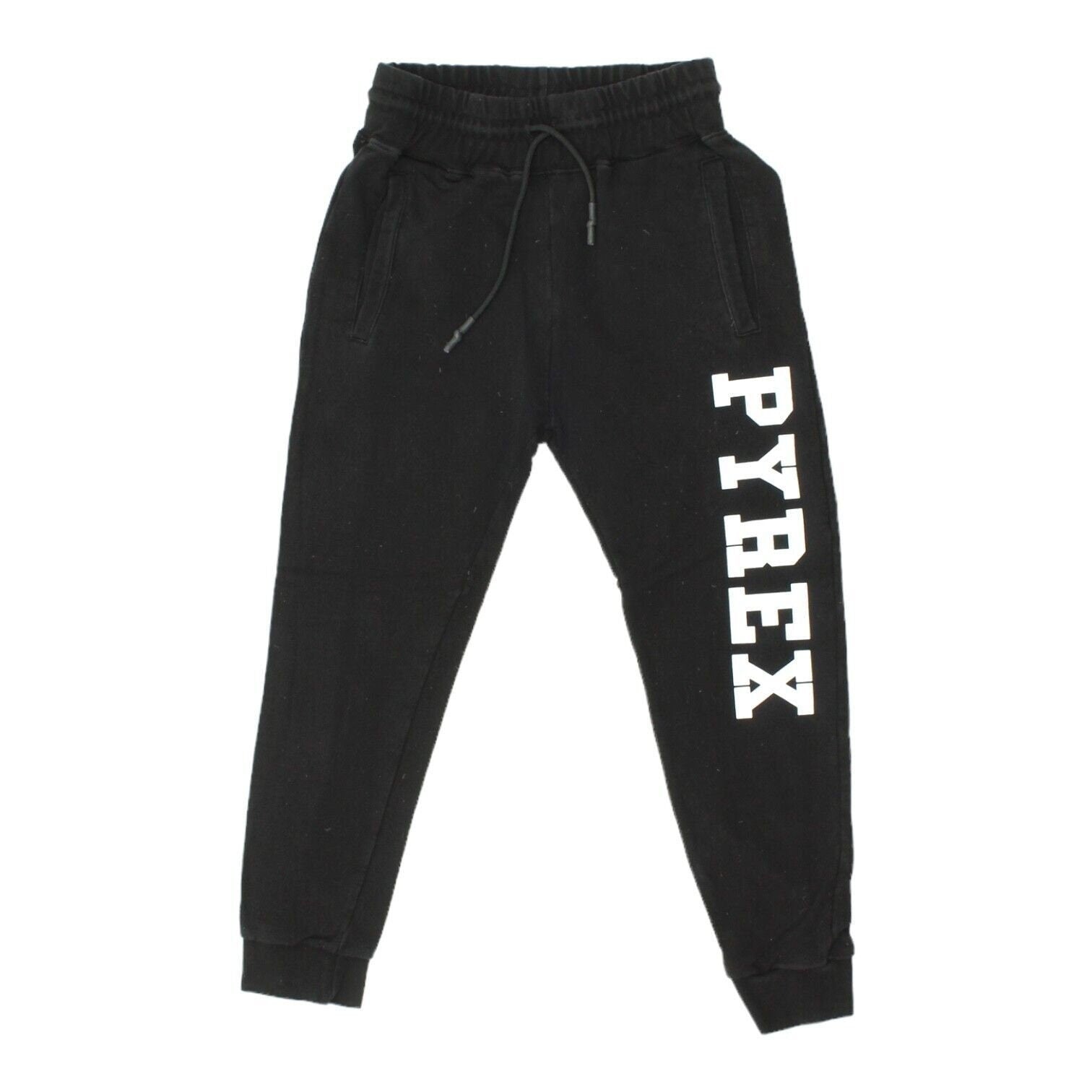 Pyrex Womens Black Cotton Tracksuit Bottoms Vintage High End Track Pants Graphic Tee – Bold Style · Trending Graphic Apparel