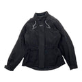 Bering Womens Black Quilt Lined Nylon Motorcycle Jacket Protective Biker Gear Graphic Tee – Easygoing Wear · Great Gift For Fans