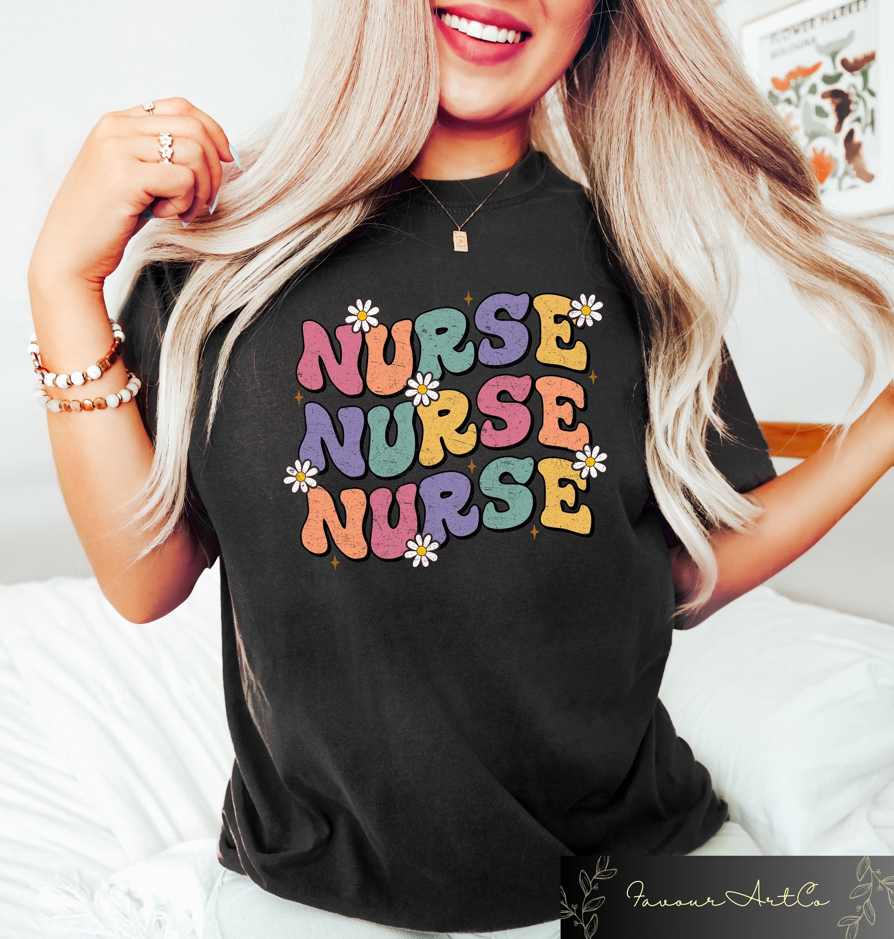 Floral Nurse Shirt New Nurse Gift Nurse Appreciation Nurse Student Tee Registered Nurse Shirt Nursing School Tee Floral Nurse T shirt Graphic Tee – Cozy Vibes · Trending Graphic Apparel