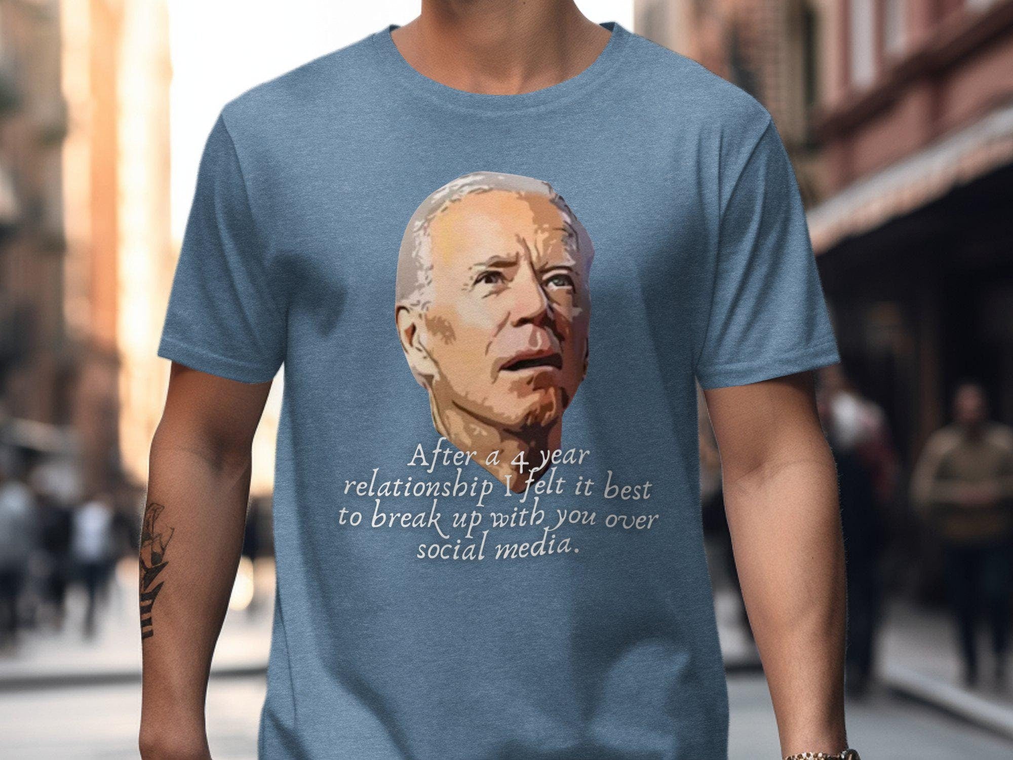 Joe Biden Breakup T Shirt Graphic Tee – Fan Favorite · High-Quality Print