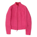 Pirelli Womens Pink Quilted Full Zip Jacket Vintage Designer Padded VTG Graphic Tee – Bold Style · High-Quality Print