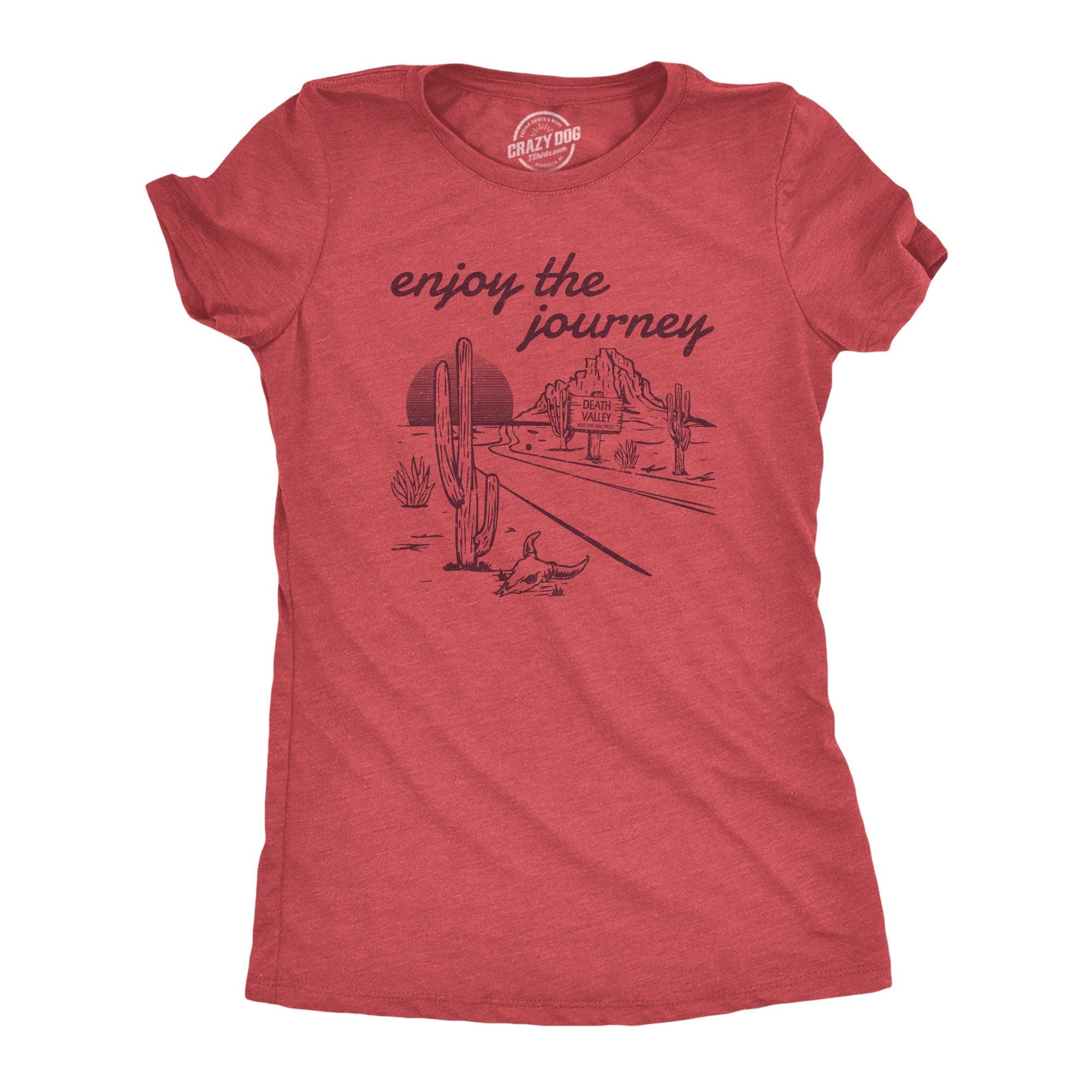 Enjoy The Journey Death Valley Desert Cowboy Boots Southerner Shirts Southern Shirts Cowgirl Shirts Funny Shirts Cowboy Hat Graphic Tee – Feel-Good Design · Top Pick For Any Outfit