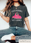 Comfort Even Baddies Get Saddies Shirt Raccoon Meme Tshirt Mental Health Shirt Raccoon Face Boujee Shirt Funny Raccoon Lover Sweatshirt Sweatshirt – Bold Style · High-Quality Print