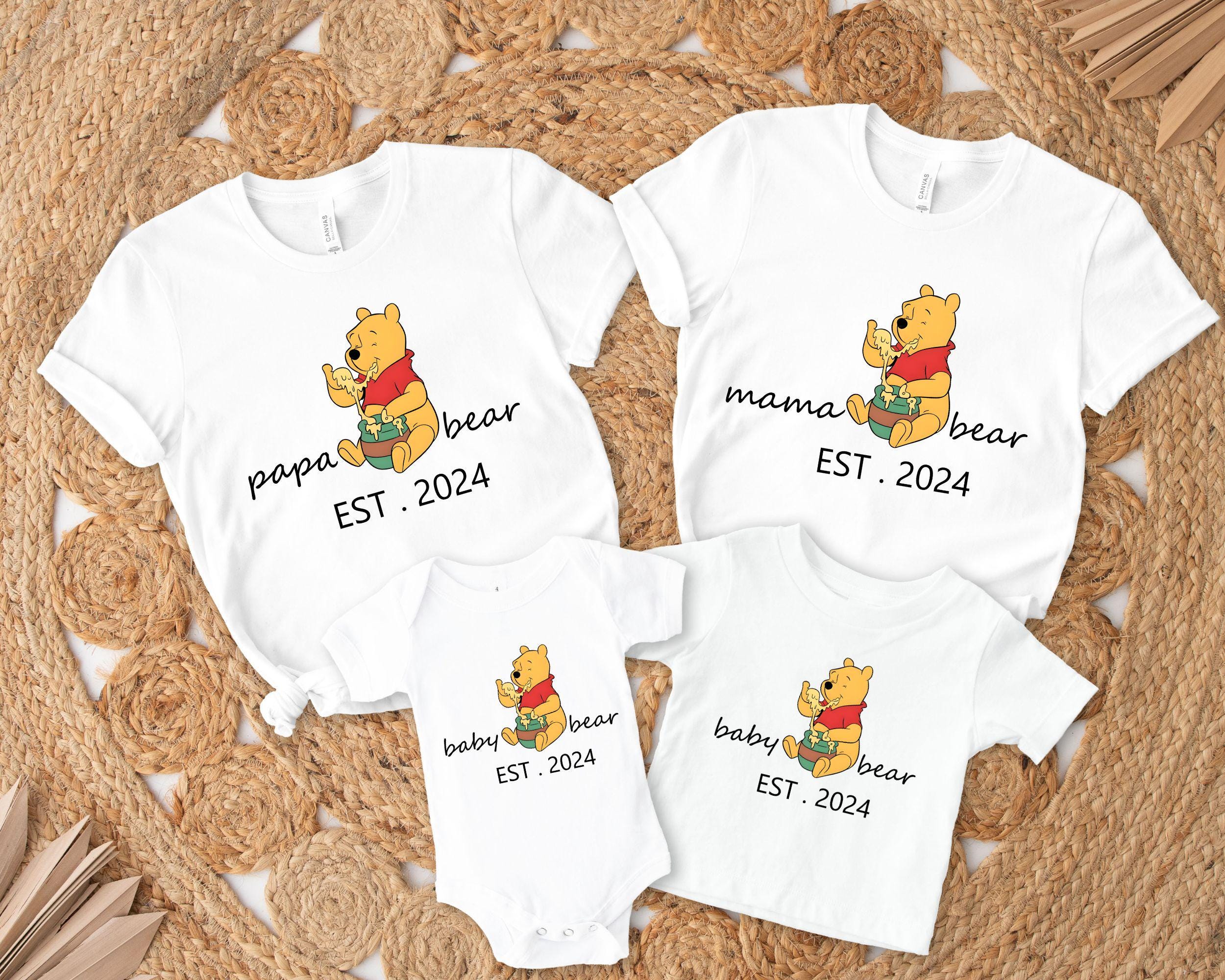 Custom Est Mama Bear Papa Bear and Baby Bear Shirt Family Bear Matching Shirt Cute Baby Bear Shirt Baby Shower Shirts for New Mom and Dad Graphic Tee – Cozy Vibes · Must-Have Style