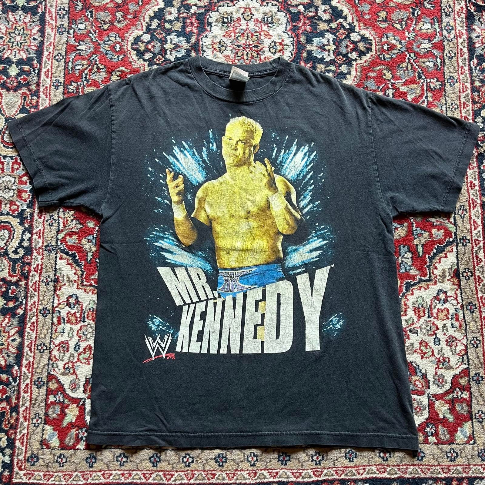 Vintage Y2K Mr Kennedy Talk Loud Hit Harder Wrestling Shirt Graphic Tee – Everyday Comfort · Must-Have Style