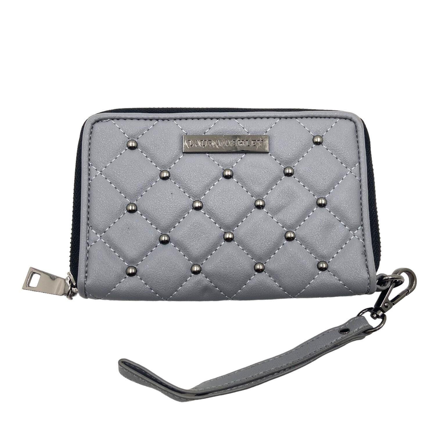 Laura Ashley Womens Grey Faux Leather Purse Vintage High End Designer VTG Graphic Tee – Premium Graphic · Perfect For Daily Wear