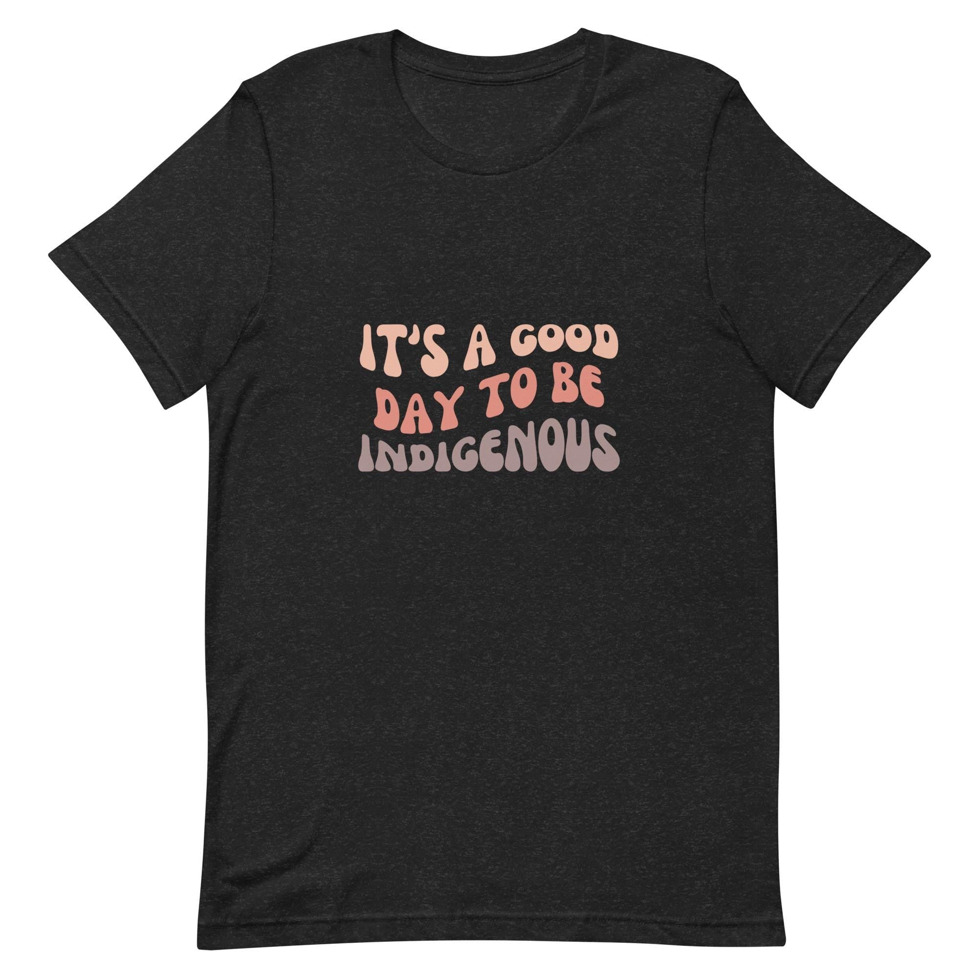 It39s A Good Day To Be Indigenous Unisex t shirt Graphic Tee – Everyday Comfort · Great Gift For Fans