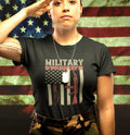 American Military Shirt Christian Military Tee USA Patriotic Pride Shirt American Servicemen Support Soft Unisex Graphic Tee Graphic Tee – Feel-Good Design · High-Quality Print