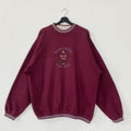 Vintage 90s Palm Springs Sweatshirt Palm Springs Crewneck Palm Springs Sweater Pullover Polo Club Embroidered Logo Maroon XXLarge Sweatshirt – Aesthetic Look · Great Gift For Fans