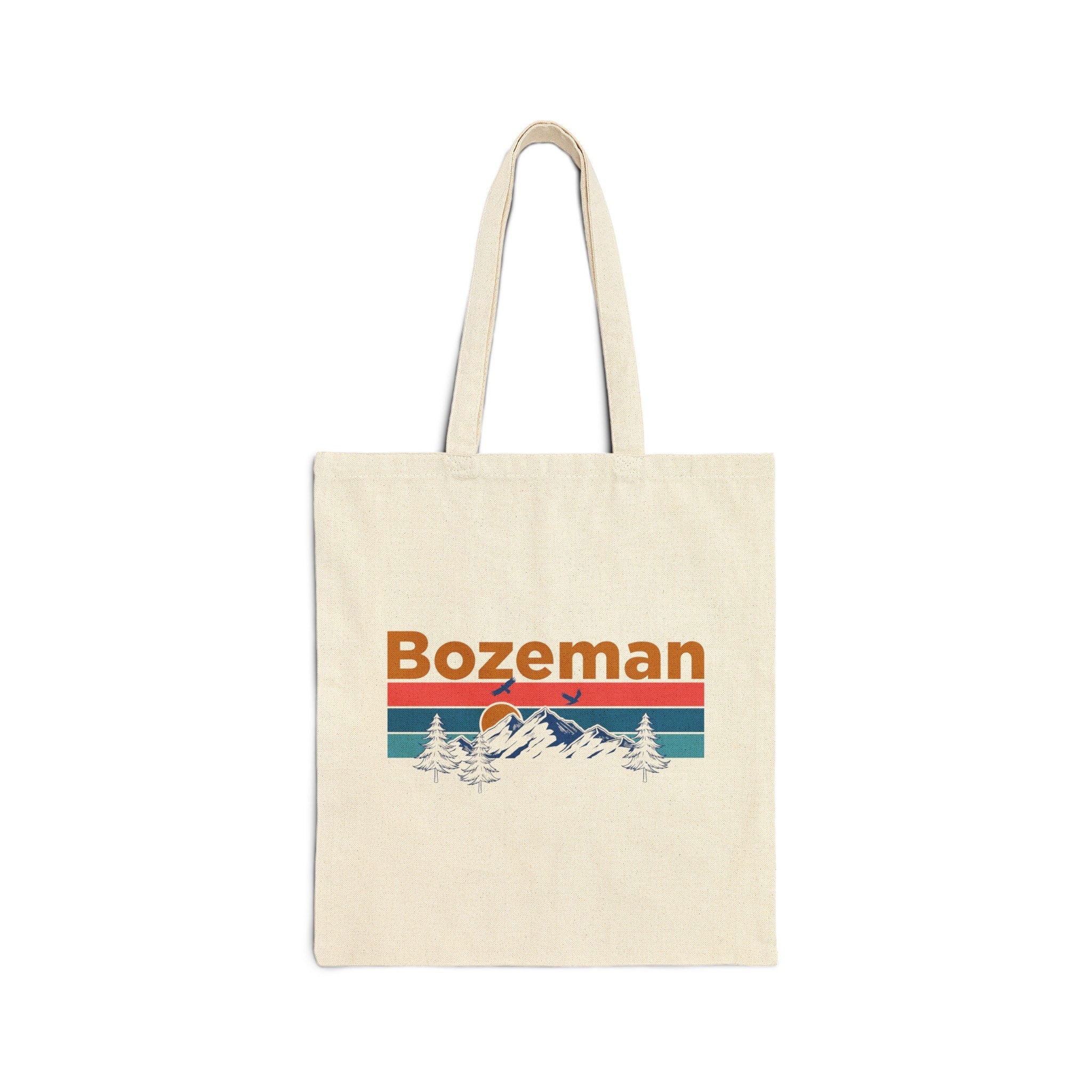Bozeman Montana Tote Bag Cotton Canvas Bozeman Bag Personalization Available Tote Bag – Bold Style · Must-Have Style
