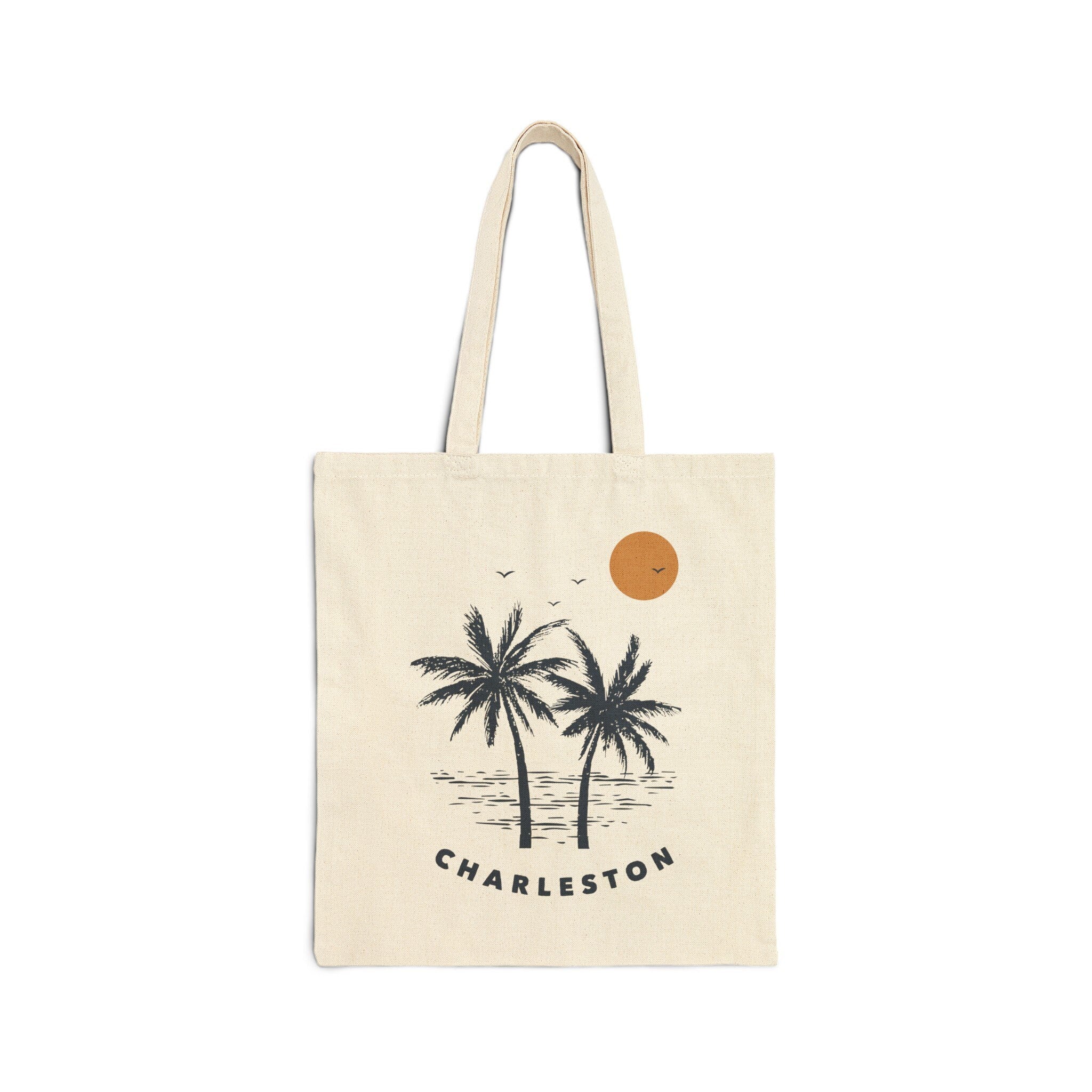Charleston South Carolina Tote Bag Cotton Canvas Charleston Bag Personalization Available Tote Bag – Bold Style · Must-Have Style