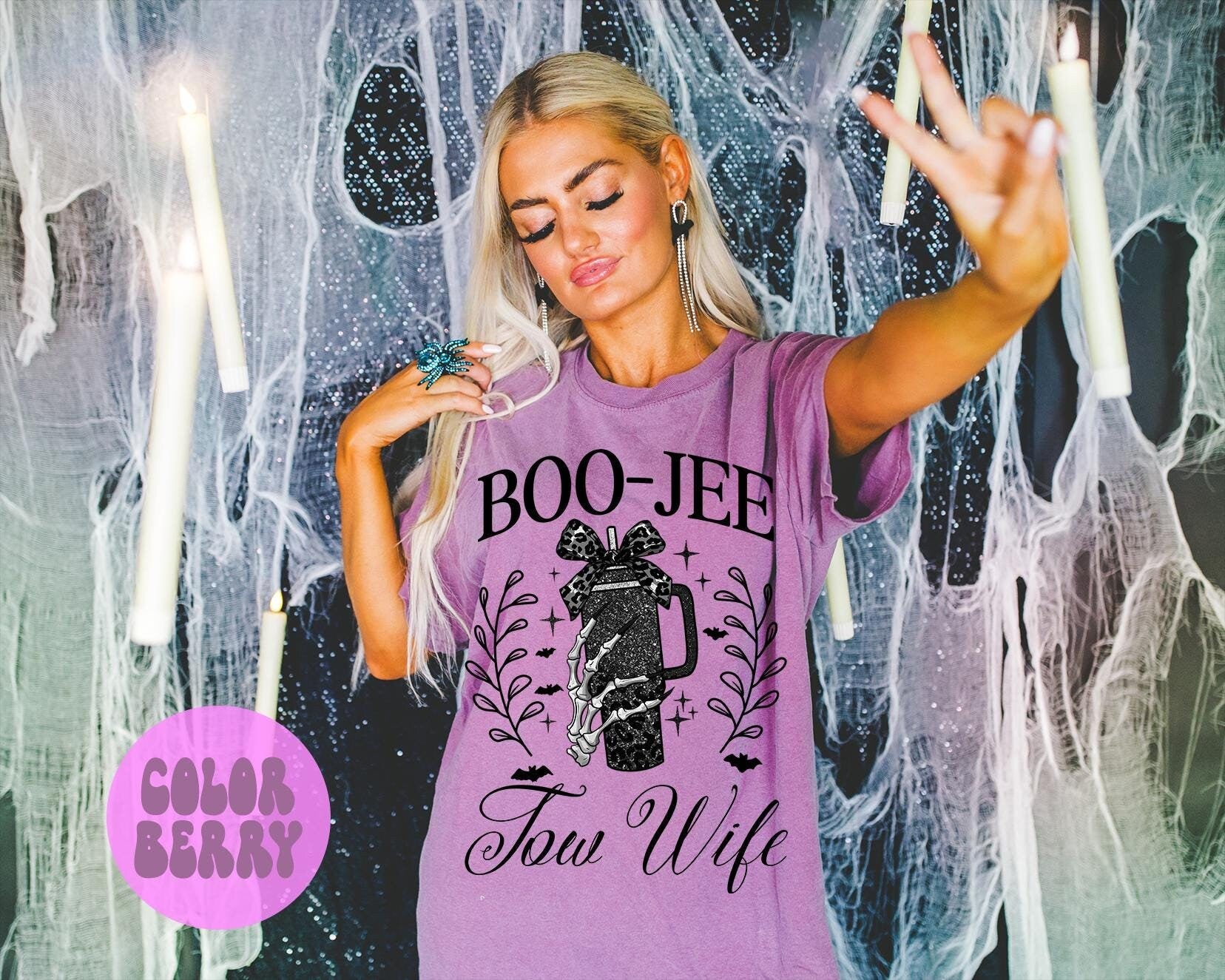 Tow Wife Truck Driver Coquette Halloween Bow Shirt Gifts Comfort Colors Tshirt Crewneck Tee Crewneck Men Women Graphic Tee – Everyday Comfort · Must-Have Style