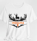 Indiana Deer Hunting Shirt Hoosier Buck Hunter Tshirt Gift For Mens Ladies Indiana Hunters High Quality Unisex Jersey Short Sleeve Tee Jersey – Fan Favorite · Perfect For Daily Wear