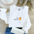 Aperol Spritz Sweatshirt Holi Aperoli Shirt Geschenk fr Aperol Fans Aperol Spritz Liebhaber Aperol Spritz Shirt Lustiges Aperol Shirt Sweatshirt – Everyday Comfort · High-Quality Print
