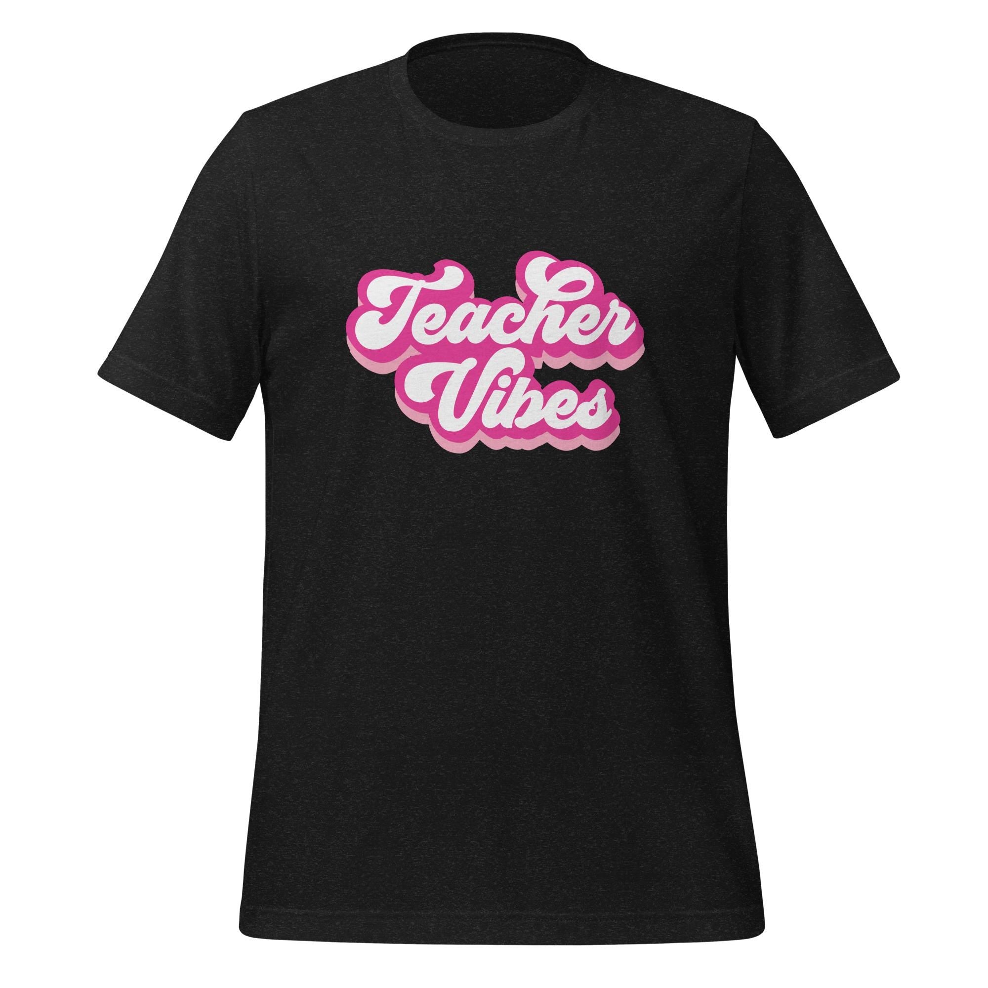 Teacher Vibes Back To School Unisex t shirt Graphic Tee – Warm & Stylish · Must-Have Style