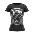 Rock Gothic Reaper Heavy Metal Womens T Shirt Graphic Tee – Everyday Comfort · Top Pick For Any Outfit