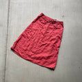 Vintage 90s red linen midi skirt size L Graphic Tee – Cozy Vibes · Trending Graphic Apparel