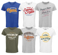 Union Made Raw Denim Vintage Men39s T Shirt 6 Pack sizes S 5XL Graphic Tee – Feel-Good Design · Must-Have Style