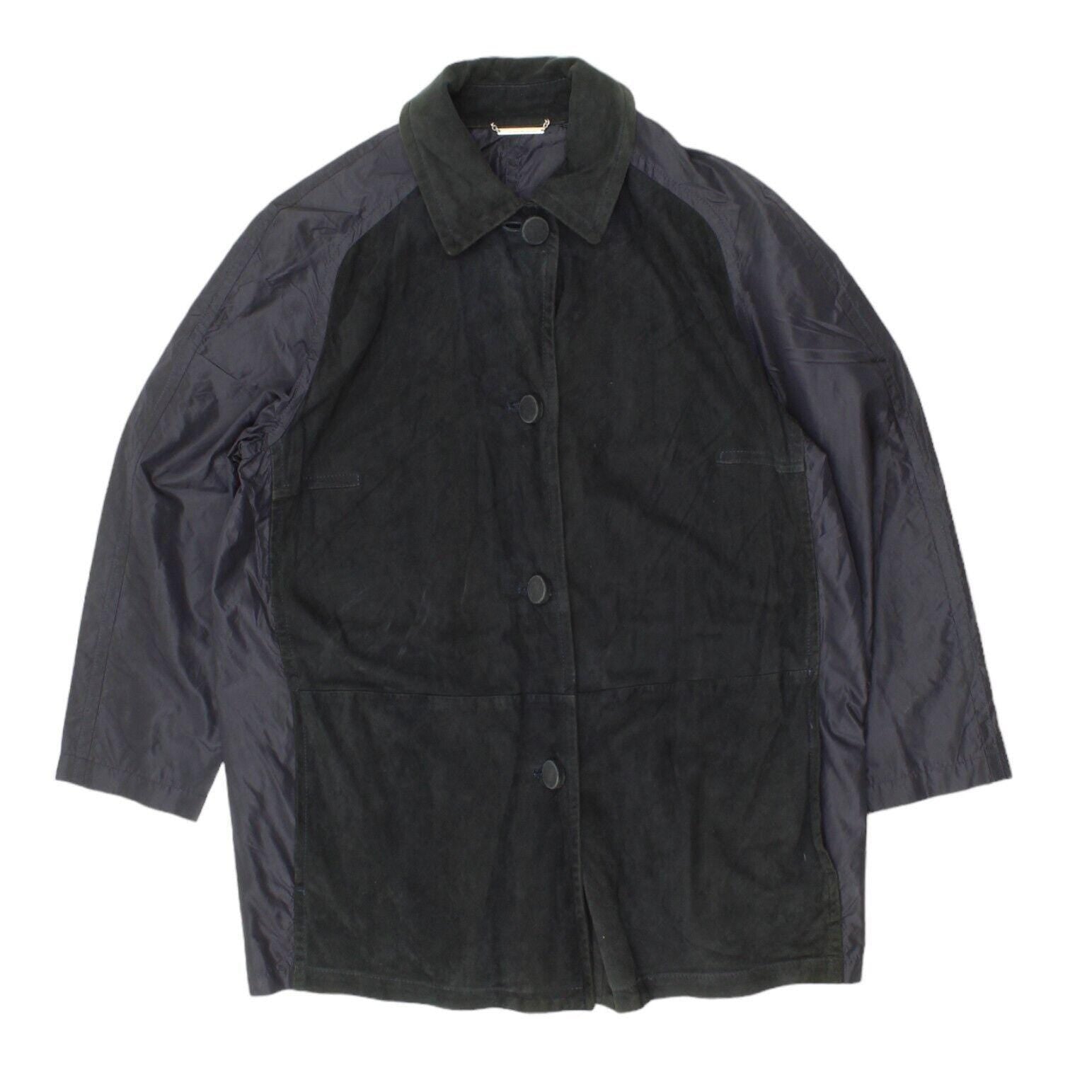 Gianfranco Ferre Womens Black Navy Two Tone Shirt Jacket Vintage Designer VTG Graphic Tee – Feel-Good Design · Must-Have Style
