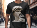 Funny David Statue T Shirt I39m Still Standing Tee Humorous Classical Art Shirt Unique Graphic Tee for Art Lovers Pop Culture T Shirt Graphic Tee – Easygoing Wear · Top Pick For Any Outfit